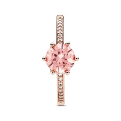 Bague Femme Pandora Moments Solitaire Couronne Scintillante 188289C01