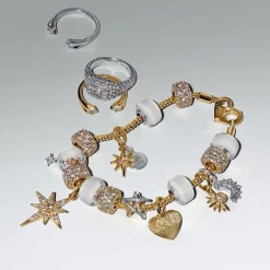 Bague Femme Pandora Moments Ouverte Étoiles Filantes 193582C01