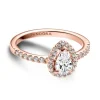 Bague Femme Pandora Timeless Halo Poire Scintillante 182835C01
