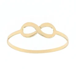 Bague Femme signe infini EDORA OR 375/1000 jaune EDO9K11279