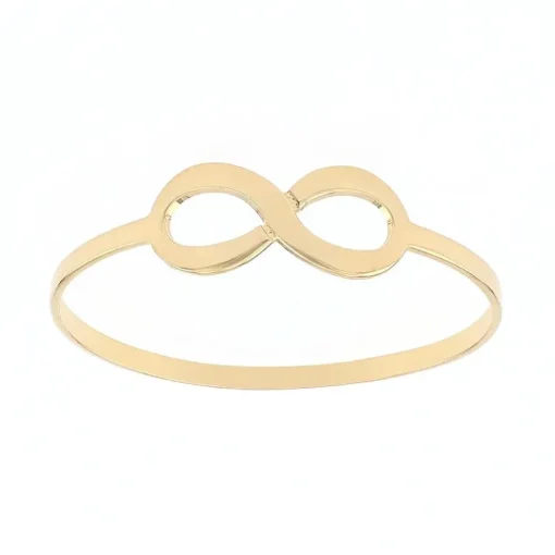 Bague Femme signe infini EDORA OR 375/1000 jaune EDO9K11279
