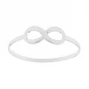 Bague Femme signe infini EDORA OR 375/1000 blanc EDO9K11279GR