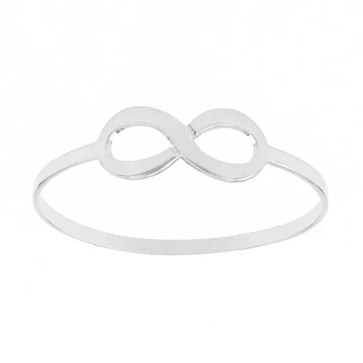 Bague Femme signe infini EDORA OR 375/1000 blanc EDO9K11279GR