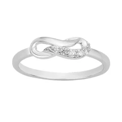 Bague Femme Signe Infini EDORA ARGENT 925/1000 et Oxydes EDO70100840