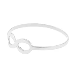 Bague Femme signe infini EDORA OR 375/1000 blanc EDO9K11279GR