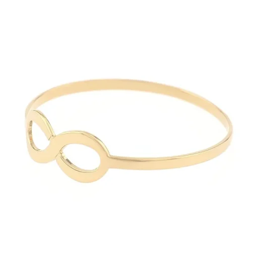 Bague Femme signe infini EDORA OR 375/1000 jaune EDO9K11279