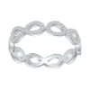 Bague femme signes infini EDORA ARGENT 925/1000 et Oxydes