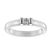 Bague Femme Solitaire ARGENT 925/1000, Céramique et Oxyde