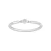 Bague Femme Solitaire Essentielle La Garçonne ARGENT 925/1000 et Diamant