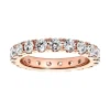 Bague Femme Taille 50 PANDORA ÉTERNITÉ RANG SCINTILLANT Doré Rose 14 Carats