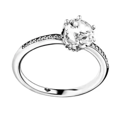 Bague Femme Taille 50 PANDORA COURONNE ÉTINCELANTE INCOLORE Argent 925/1000