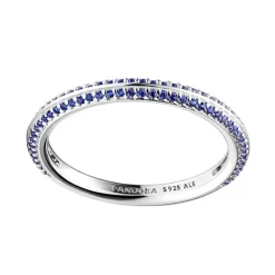 Bague Femme Taille 56 PANDORA ME PAVÉE BLEUE Argent 925/1000