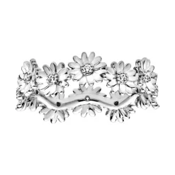 Bague Femme Taille 50 PANDORA COURONNE MARGUERITE SCINTILLANTE Argent 925/1000