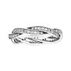 Bague Femme Taille 54 PANDORA TORSADES SCINTILLANTE Argent 925/1000