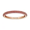 Bague Femme Taille 50 PANDORA ME PAVÉE ROUGE Doré Rose 14 Carats