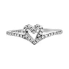 Bague Femme Taille 50 PANDORA CŒUR VŒU SCINTILLANT Argent 925/1002
