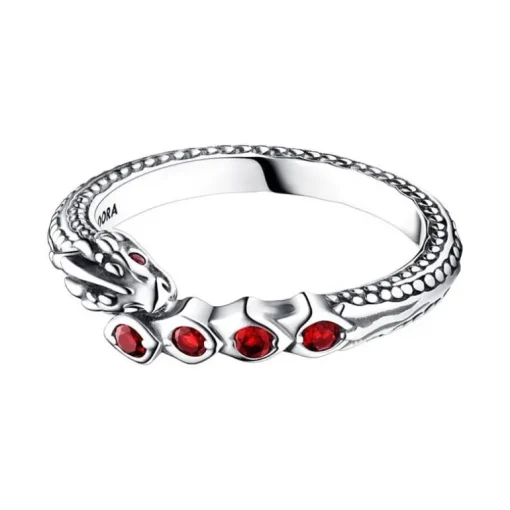 Bague Femme Taille 50 PANDORA GAME OF THRONES DRAGON SCINTILLANT Argent 925/1000