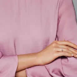 Bague Femme Taille 56 PANDORA TORSADES SCINTILLANTE Doré Rose 14 Carats