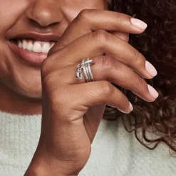 Bague Femme Taille 56 PANDORA ME PAVÉE Argent 925/1000