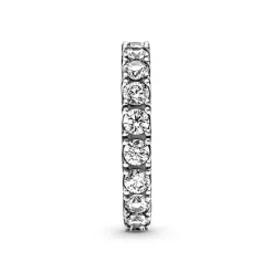 Bague Femme Taille 52 PANDORA ÉTERNITÉ RANG SCINTILLANT Argent 925/1000