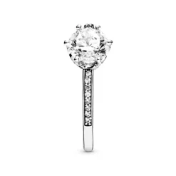 Bague Femme Taille 52 PANDORA COURONNE ÉTINCELANTE INCOLORE Argent 925/1000
