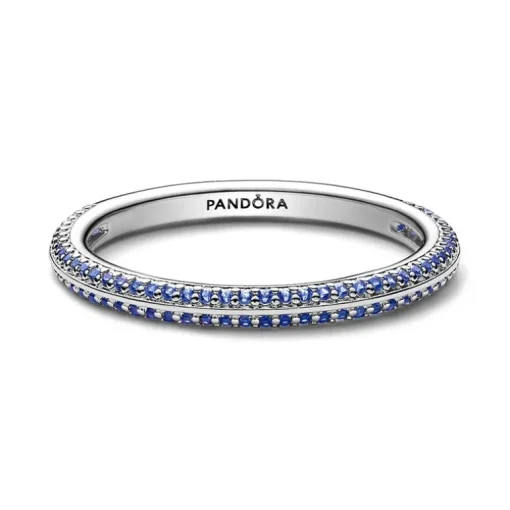 Bague Femme Taille 56 PANDORA ME PAVÉE BLEUE Argent 925/1000
