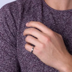 Bague Homme Alliance Phebus Acier