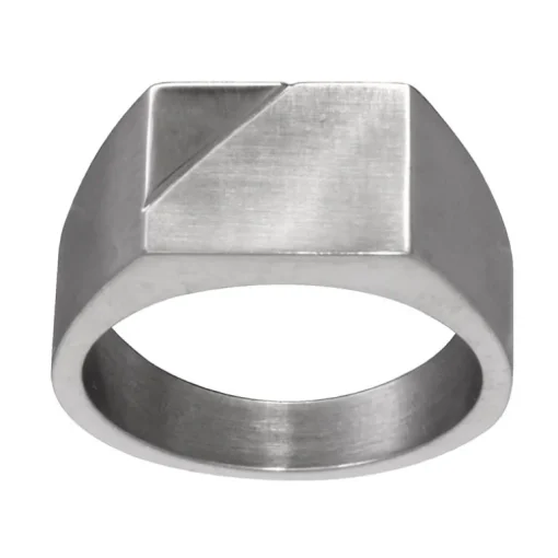 Bague Homme Chevalière PHEBUS Acier