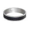Bague Homme JOURDAN GOLET Acier Inoxydable DK 340 H