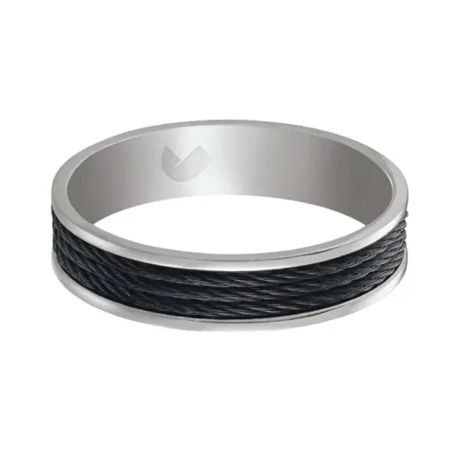 Bague Homme JOURDAN GOLET Acier Inoxydable DK 340 H