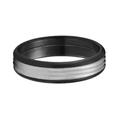 Bague Homme JOURDAN GÉRI Acier Noir MB 703 H