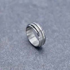 Bague Homme PHEBUS Léo Acier 15-0247