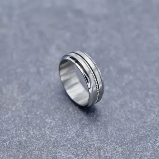 Bague Homme PHEBUS Léo Acier 15-0247