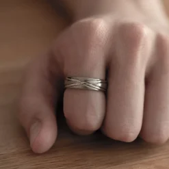 Bague Homme PHEBUS Paolo Acier 15-0158