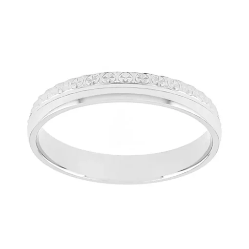 Bague Mixte Alliance EDORA OR 750/1000 Blanc EDO3Y232G30_750MILL