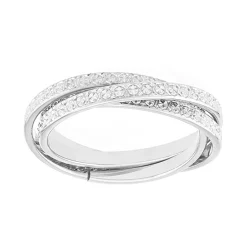 Bague Mixte Alliance EDORA OR 750/1000 Blanc EDO3Y215G20.750MIL