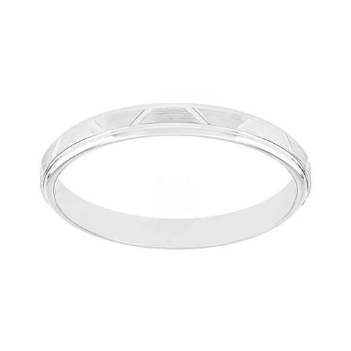 Bague Mixte Alliance EDORA OR 750/1000 Blanc EDO3Y151G25.750MIL