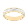 Bague Mixte Alliance EDORA OR 750/1000 Bicolore Diamantée EDO3354040.750MILL