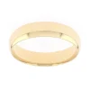 Bague Mixte Alliance EDORA OR 750/1000 Jaune Demi-Jonc Confort EDO3212350.750MILL