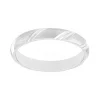 Bague Mixte Alliance EDORA OR 750/1000 Blanc Diamantée Satinée EDO3159430.750MILL