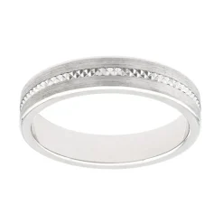 Bague Mixte Alliance EDORA OR 750/1000 Blanc EDO3Y050G45.750MIL
