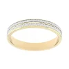Bague Mixte Alliance EDORA OR 375/1000 Bicolore EDO9357135.375MILL