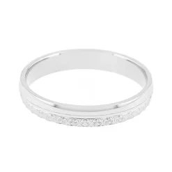 Bague Mixte Alliance EDORA OR 750/1000 Blanc EDO3Y232G30_750MILL