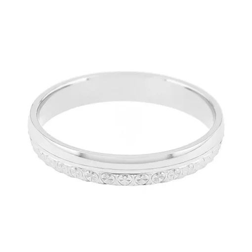 Bague Mixte Alliance EDORA OR 750/1000 Blanc EDO3Y232G30_750MILL