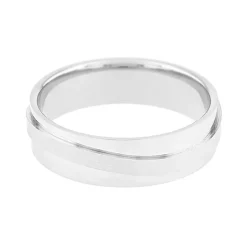 Bague Mixte Alliance EDORA OR 750/1000 Blanc EDO3Y213G60.750MIL