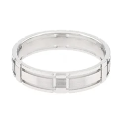 Bague Mixte Alliance EDORA OR 750/1000 Blanc EDO3Y202G50.750MIL
