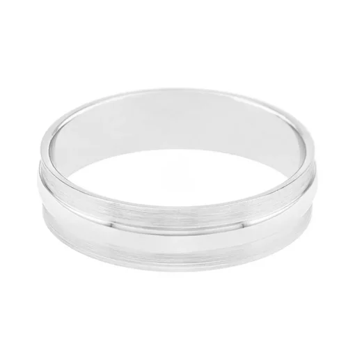Bague Mixte Alliance EDORA OR 375/1000 Blanc EDO9Y193G55.375MIL