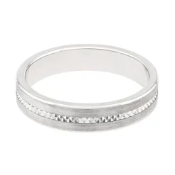 Bague Mixte Alliance EDORA OR 750/1000 Blanc EDO3Y050G45.750MIL