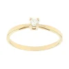 Bague Solitaire Femme EDORA OR 375/1000 Jaune Diamant