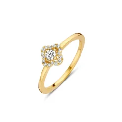 Bague Solitaire Femme One More Salina OR Jaune 750/1000 avec Diamant